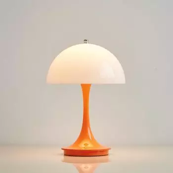 Настольная лампа, светодиодный сенсорный датчик, настольный ночник, перезаряжаемая беспроводная лампа для чтения для ресторана, отеля, бара, спальни, декоративный светильник белый