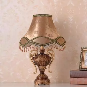 Настольная лампа, тканевая прикроватная лампа, тумбочка, настольная лампа с цилиндрическим абажуром, теплая настольная лампа, домашний декор One Size