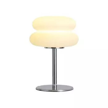 Настольная лампа в кремовом стиле, трехцветная, с затемнением, атмосферный свет, милый декоративный светильник для спальни