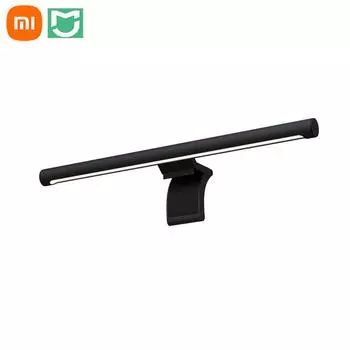 Настольная лампа Xiaomi Mijia Lite, складная студенческая защита глаз, USB Type-C для компьютера, ПК, монитора, экранная панель, подвесной светодиодный светильник чёрный
