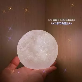 Настольная лампа «Звездная ночь» в стиле «Новая луна» — прикроватный светильник для спальни с проекцией неба 1