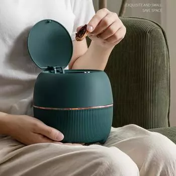 Настольная мусорная корзина, мусорная корзина, бытовая техника, скандинавский стиль, креативный тип прессования, мусорное ведро для офиса, дома, мини-корзина