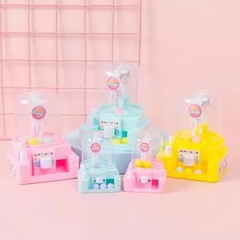 Настольная музыкальная игра-игрушка для царапин, витое яйцо, машина для захвата мяча, зажим для конфет, детская мини-кукла-машина, игрушки для детей random color