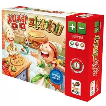 Настольная обучающая игра Happy Baobab Semsem Pizza Shop, настольная игра, представляющая Корею