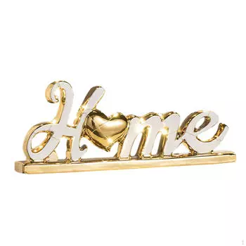 Настольная отдельно стоящая буква знака домашний декор, керамический орнамент декоративный, центральный элемент стола для Home