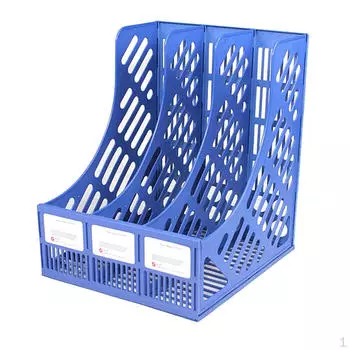 Настольная папка для документов с 3 отделениями, вертикальный органайзер для офиса