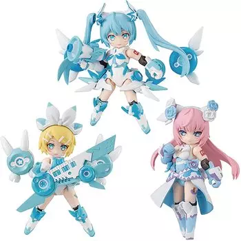 Настольная певица Snow Miku серия 3 шт. КОРОБКА