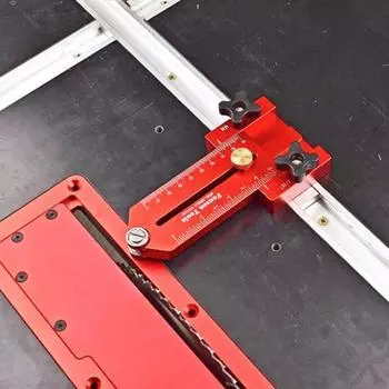 Настольная пила Thin Rip Jig Направляющая для пилы Регулируемая Нержавеющая Устойчивая к коррозии Стабильная