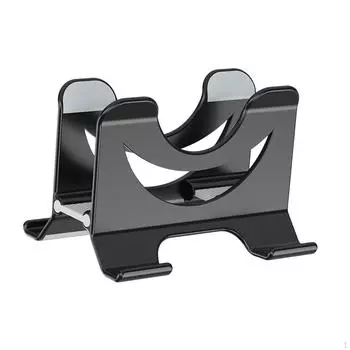 Настольная подставка-держатель для вертикального ноутбука, многофункциональная ручка, компактный стол, нескользящий чёрный