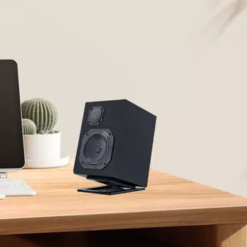 Настольная подставка для динамиков, компьютерный кронштейн, держатель, противоскользящая металлическая опорная база для стола 1 Piece