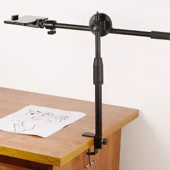 Настольная подставка для камеры с регулируемым кронштейном, держатель для телефона, настольная подставка с GimbalFill C