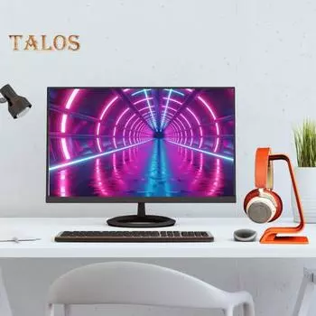 Настольная подставка для наушников 2-в-1 держатель для наушников игровая гарнитура крепление под столом крючок для хранения наушников кабели сумки оранжевый