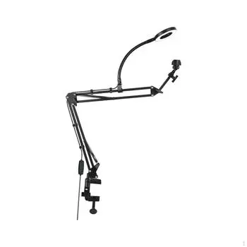 Настольная подставка для планшета, многоцелевая, практичная, регулируемая, гибкая, ленивая, селфи-палка для Light 9cm