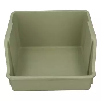 Настольная полка для хранения книг с ручкой из полипропилена, U-образная, с большим отверстием, большой вместимостью, настольная книга