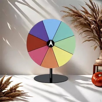 Настольная призовая игра-рулетка с вращающимся столом для обучения на собраниях