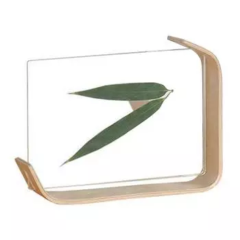Настольная рамка для образцов растений деревянная акриловая простая современная фоторамка настольное украшение для дома