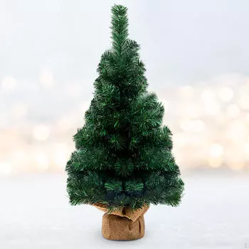 Настольная рождественская елка, искусственные украшения для гостиной, вечеринки, офиса