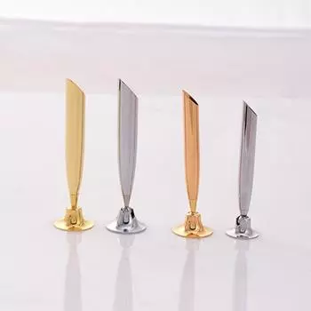 Настольная ручка, карандаш, шариковая ручка, вращающаяся подставка, стойка регистрации отеля, основа для ручки для подписи, золотистая/серебряная фиксированная основа, канцелярские принадлежности для студентов