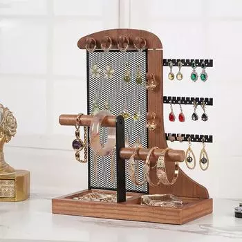 Настольная стойка для хранения ювелирных изделий Многофункциональная стойка для хранения ювелирных изделий Стойка для колец для хранения ювелирных изделий CHINA