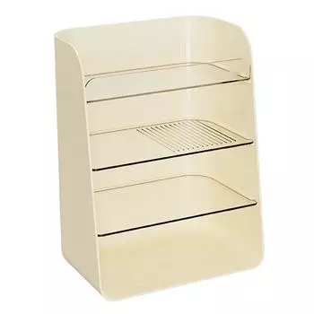 Настольная стойка для косметики Многослойная многофункциональная экономящая место в ванной комнате органайзер для косметики