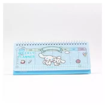 Настольная универсальная подставка Sanrio Персонажи Еженедельный календарь Календарь еженедельного планирования, Cinnamoroll
