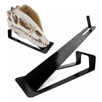 Настольная вешалка для черепа оленя, нержавеющая, устойчивая к коррозии, прочная, выдерживающая нагрузку, вешалка для черепа, держатель для дисплея в виде головы оленя чёрный