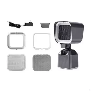 Настольная вытяжка для кухни с вилкой США, регулируемый угол, двухскоростная регулировка, мини