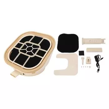 Настольная вытяжка с регулируемым углом наклона, портативный кухонный вытяжной вентилятор 3300 об/мин для внутреннего барбекю