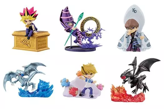 НАСТОЛЬНАЯ КОЛЛЕКЦИЯ Duel Monsters 1 КОРОБКА Приблизительно В80 x Ш140 x Г65 мм Изготовлена из ПВХ АБС-пластика Re-ment Yu-Gi-Oh! &
