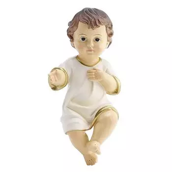 Настольные аксессуары Фигурки младенцев и детей Смола Садовые статуэтки Украшение Статуэтка Иисуса Рождество 6cm