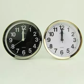 Настольные часы с гальванической рамкой, хронометраж 4 различных форм, мини-кварцевый прикроватный звуковой сигнал для спальни Rectangle чёрный