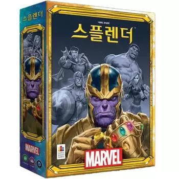 Настольные игры Кореи Splendor Marvel, настольная игра, представляющая Корею