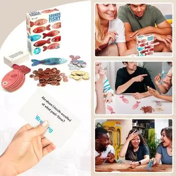 Настольные игры: Семейные игры-блефы для детей 10+ - Лучшие новые семейные викторины, викторины для групп One Size