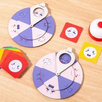 Настольные игры Социально-эмоциональное развивающее игровое поле Соответствие лиц Доска для сражений Детский сад Style A