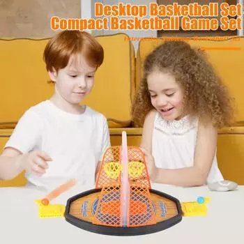 Настольные игры в баскетбол для детей, настольная игра в баскетбол, игрушка-мишень, простая в установке