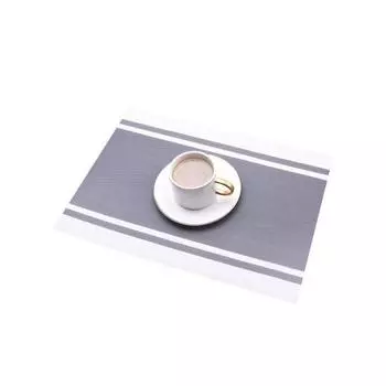 Настольные салфетки из ПВХ. Двусторонние тепловые коврики из полиуретана премиум-класса. Водонепроницаемые нескользящие коврики для посуды. Легко чистящиеся коврики для декора стола. зелёный