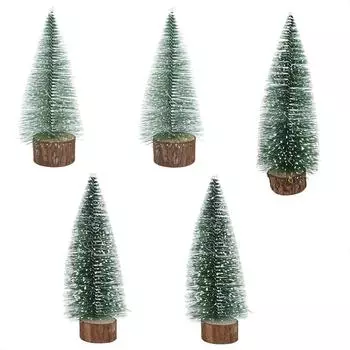 Настольные светодиодные фонарики для рождественской елки, украшения для дома, рождественский фестиваль, подарок, украшение 20cm / 7.9in Warm Light