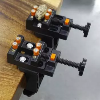 Настольные тиски, профессиональные ювелирные изделия «сделай сам», инструмент для ремонта форм, принадлежности для работы по дереву чёрный