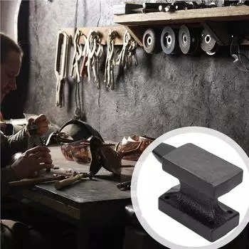 Настольные тиски с наковальней, небольшие бытовые настольные тиски, плоские плоскогубцы, многофункциональный зажим, инструмент ручной работы «сделай сам» чёрный