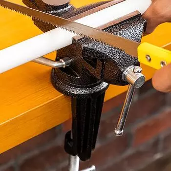 Настольные тиски, универсальный зажим на верстаке, вращающийся на 360 градусов для деревообработки, сверления, металлообработки, домашние тиски