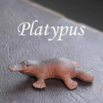 Настольные украшения полностью ручной работы, креативные чайные игрушки, аксессуары для чайных сервизов и изысканные утконосые животные с фиолетовым песком, чайные питомцы. One Size коричневый