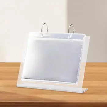 Настольный акриловый фотоальбом, прозрачный флип-дисплей, скрапбук, настольное изображение для