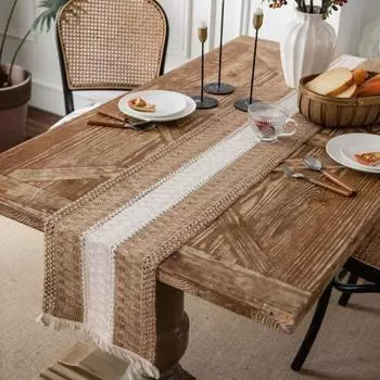 Настольный бегун, водонепроницаемая теплоизоляция, защита окружающей среды, вечерние пикники, обеденный стол-бегун 30x220cm