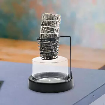 Настольный держатель для благовоний, подарок на год мудреца, украшение, металлическая горелка чёрный