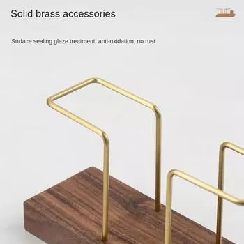 Настольный держатель для бумажных полотенец, прочный, удобный, декоративный, модный, экономит место, современный, деревянный держатель для салфеток для отеля, кофейни