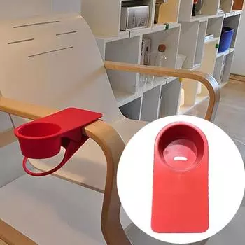 Настольный держатель для чашек Yousheng, компактный зажим, держатель для настольных чашек, позволяющий надежно удерживать большие чашки с водой, больше не проливается чёрный