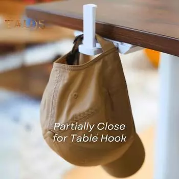 Настольный держатель для стакана, складной держатель для банки, регулируемая многофункциональная сумка, вешалка для наушников, непроливающаяся кружка для кофе, держатель для напитков, настольные принадлежности белый