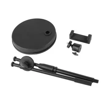 Настольный держатель для телефона для фотосъемки, кронштейн, кронштейн, подставка для фото-видео съемки, заполняющий свет