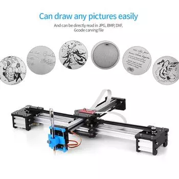 Настольный DIY собранный XY плоттер ручка чертежный робот чертежная машина покраска рукописный робот комплект 100-240 В