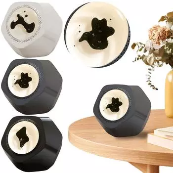 Настольный феррожидкостный динамик с музыкальным ритмом Портативный динамик Desktop Music Mate белый